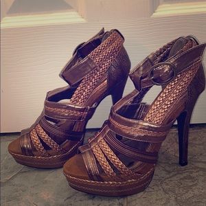 Gladiator-style heels